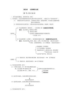 第四章长期筹资决策