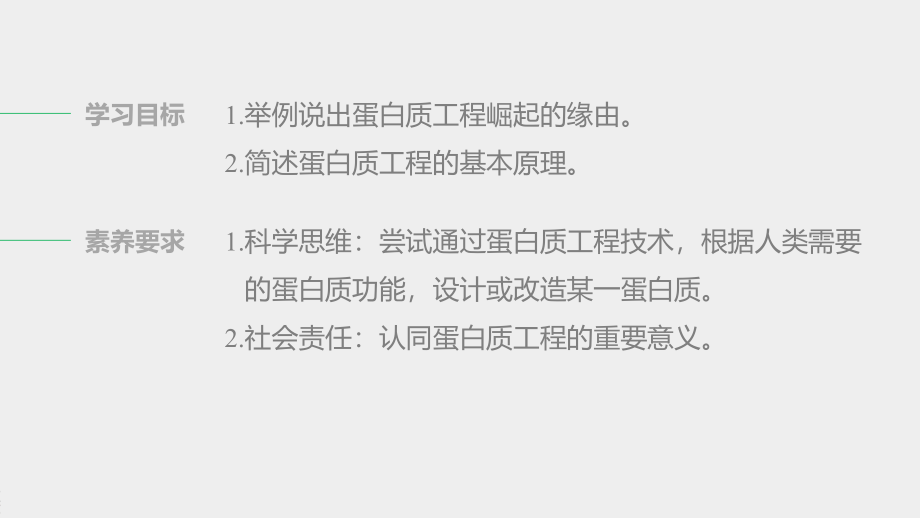 高中生物苏教版（2019）选择性必修3第三章 第三节　蛋白质工程（66张PPT）_第2页