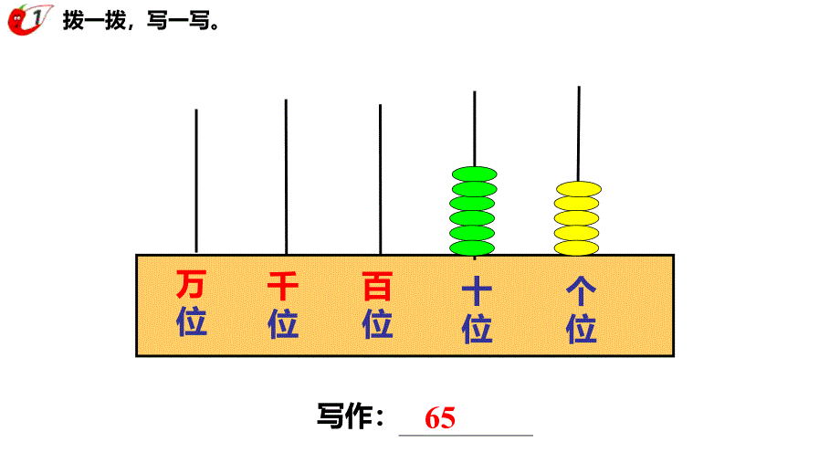 西师大版二年级数学下册一、万以内数的认识第3课时 写数_第4页