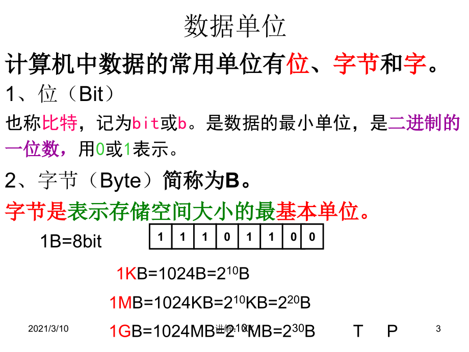 计算机应用基础——数据在计算机中的表示参考_第3页