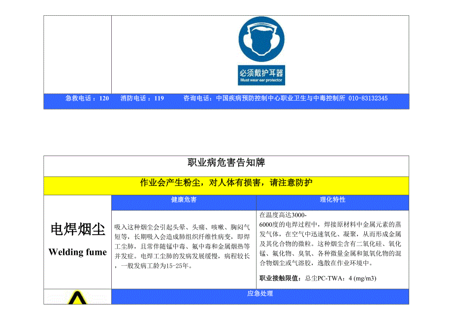 127职业危害告知卡(2018年最新最全版)_第2页