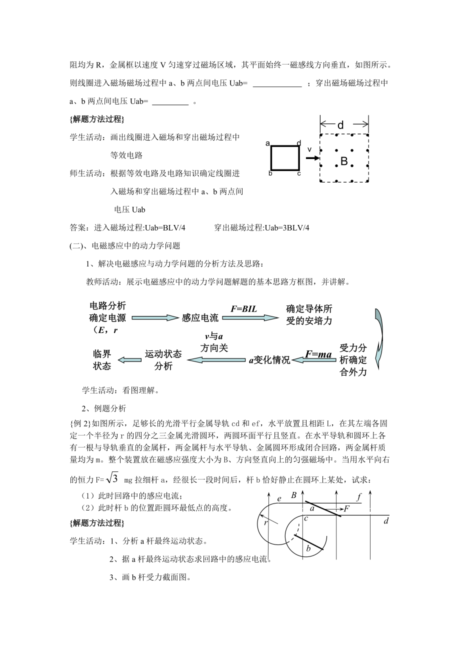 《电磁感应教案》_第2页