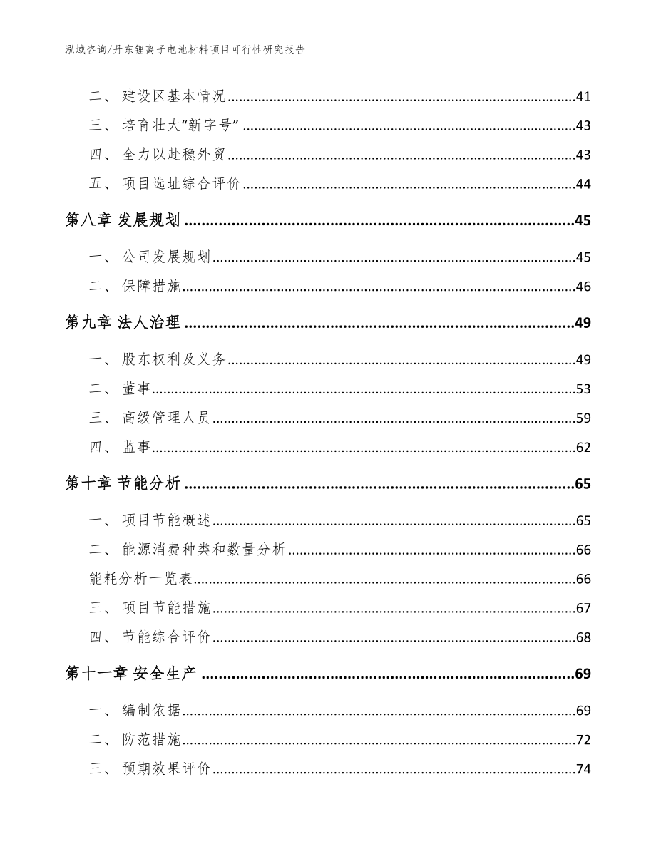 丹东锂离子电池材料项目可行性研究报告模板范本_第3页