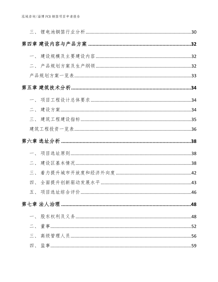 淄博PCB铜箔项目申请报告_参考范文_第2页