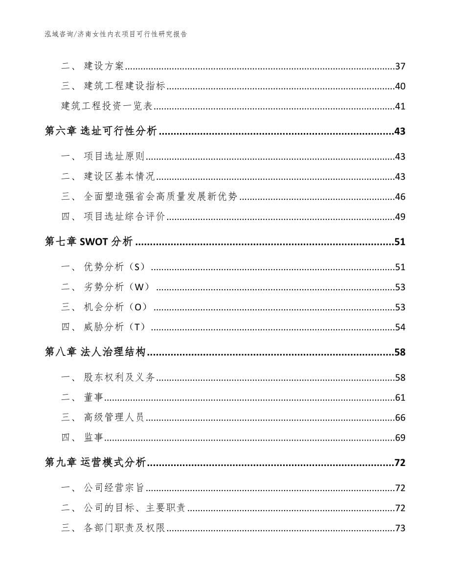 济南女性内衣项目可行性研究报告范文_第5页
