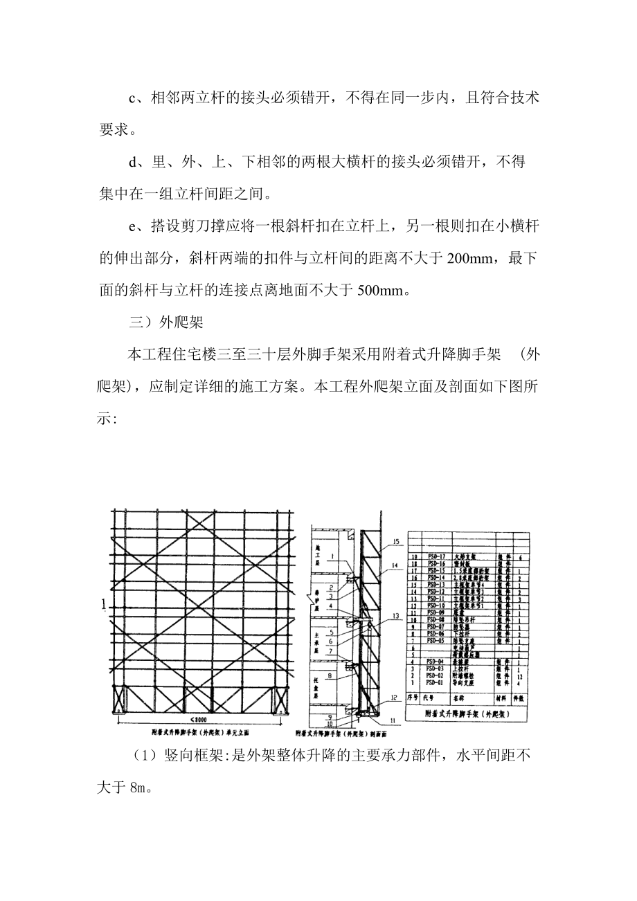 医院施工工程脚手架工程方案_第4页