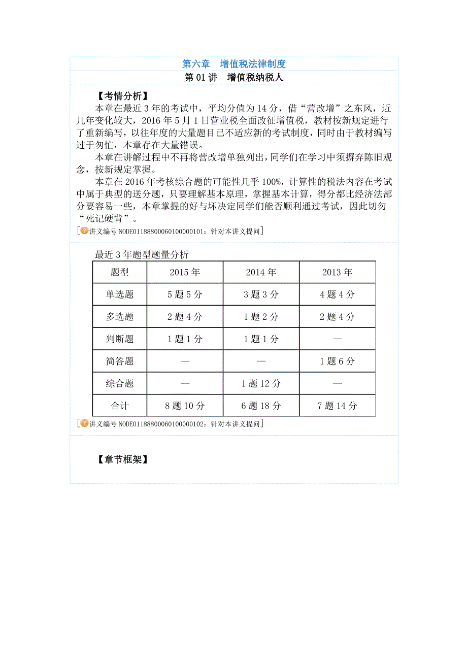 【中级会计职称考试】经济法基础学习班讲义(侯永斌主讲)06增值税法律制度_第1页