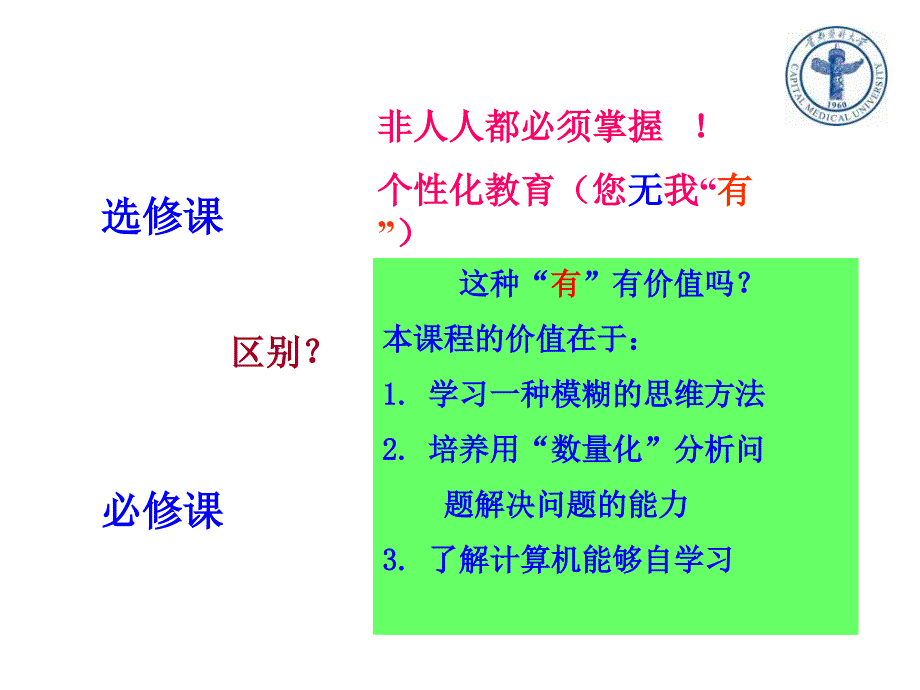 医学模糊决策第一章2011教学幻灯片_第3页