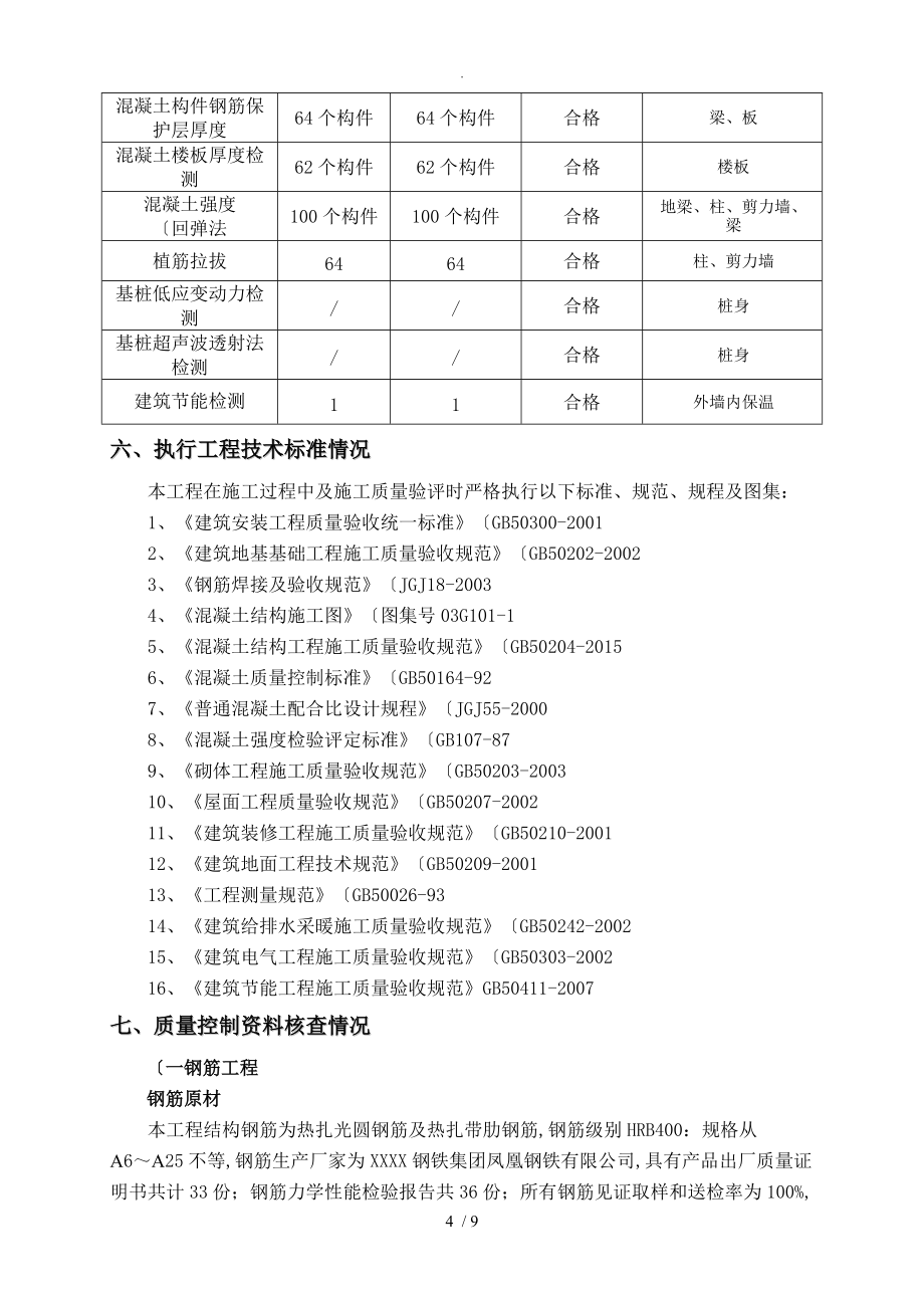 竣工验收自评报告[最终版]_第4页