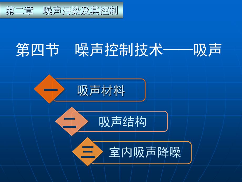 第二章+第四节噪声控制技术——吸声2010032...培训讲学_第3页