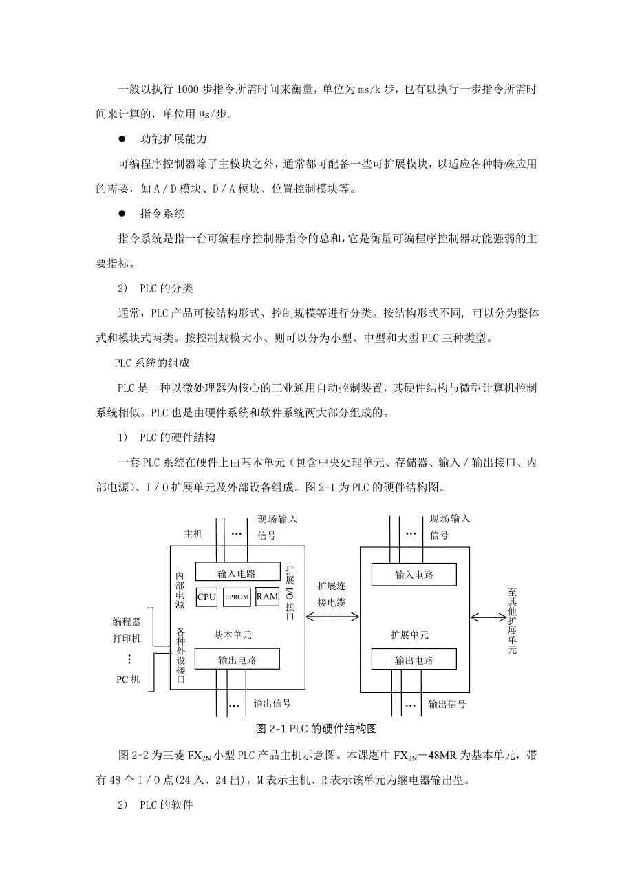 电梯的PLC控制方法_第5页