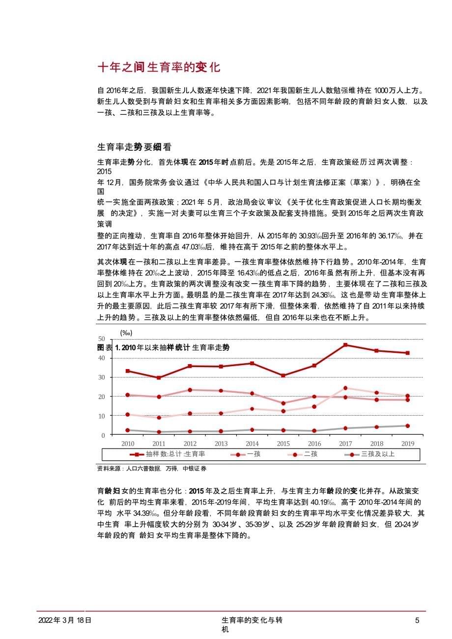 中银证券-宏观经济-生育率的变化与转机30_第5页