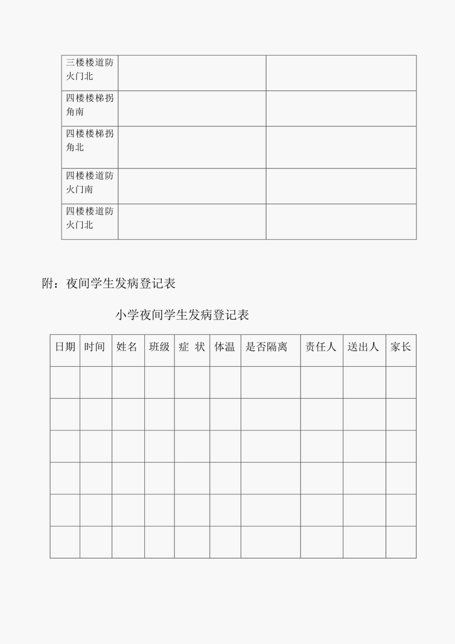 学生宿舍消毒及早晚疫情防控制度_第4页