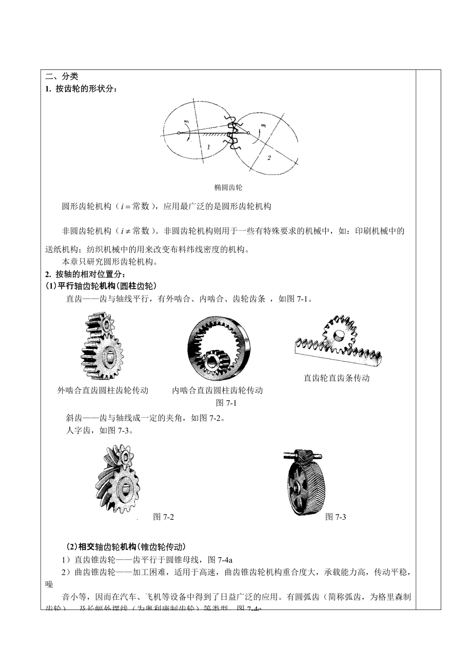华北理工机械原理教案14齿轮机构的及齿廓啮合基本定律_第2页