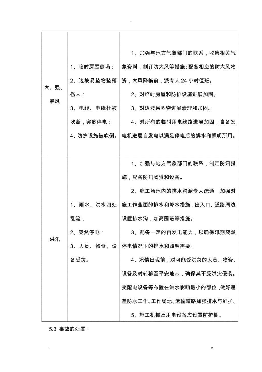 施工场地防汛安全风险评估实施报告_第5页