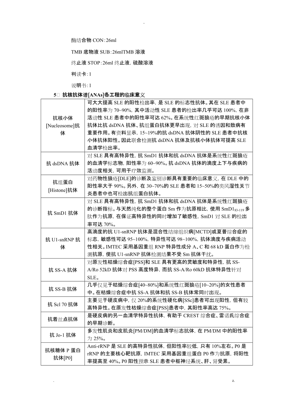 德国HUMAN-IMTEC抗核抗体谱检测项目实施建议书_第3页