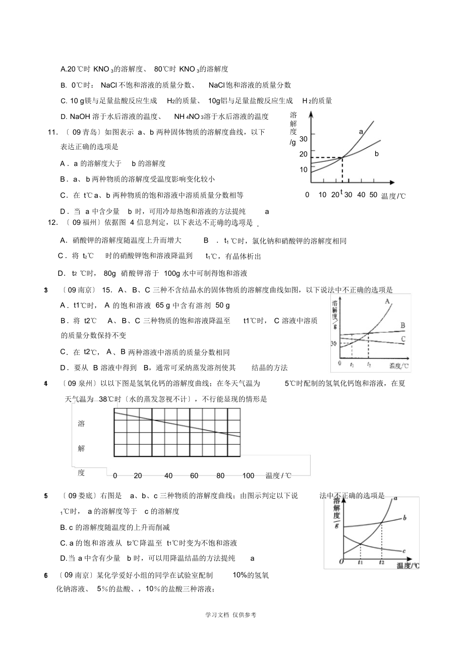 2022年初三化学辅导_第2页