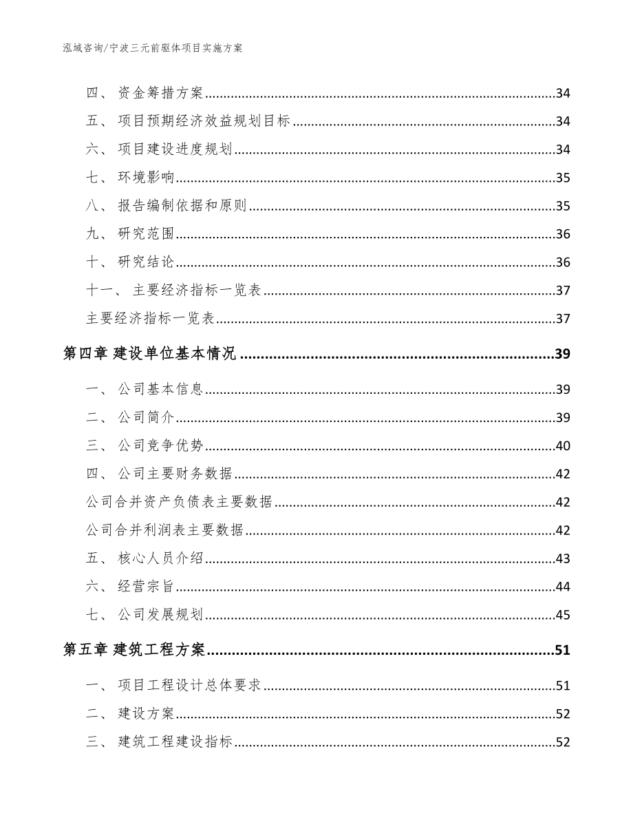 宁波三元前驱体项目实施方案参考模板_第4页
