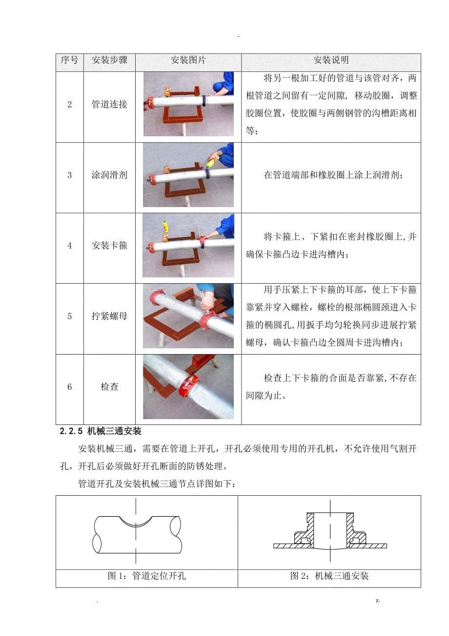 厂房给排水系统施工组织设计_第5页