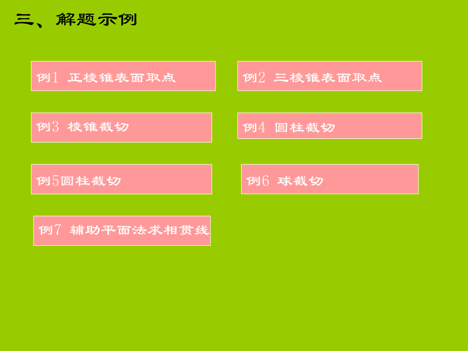 工程制图 与书的配套课件 ch3-基本体_第4页