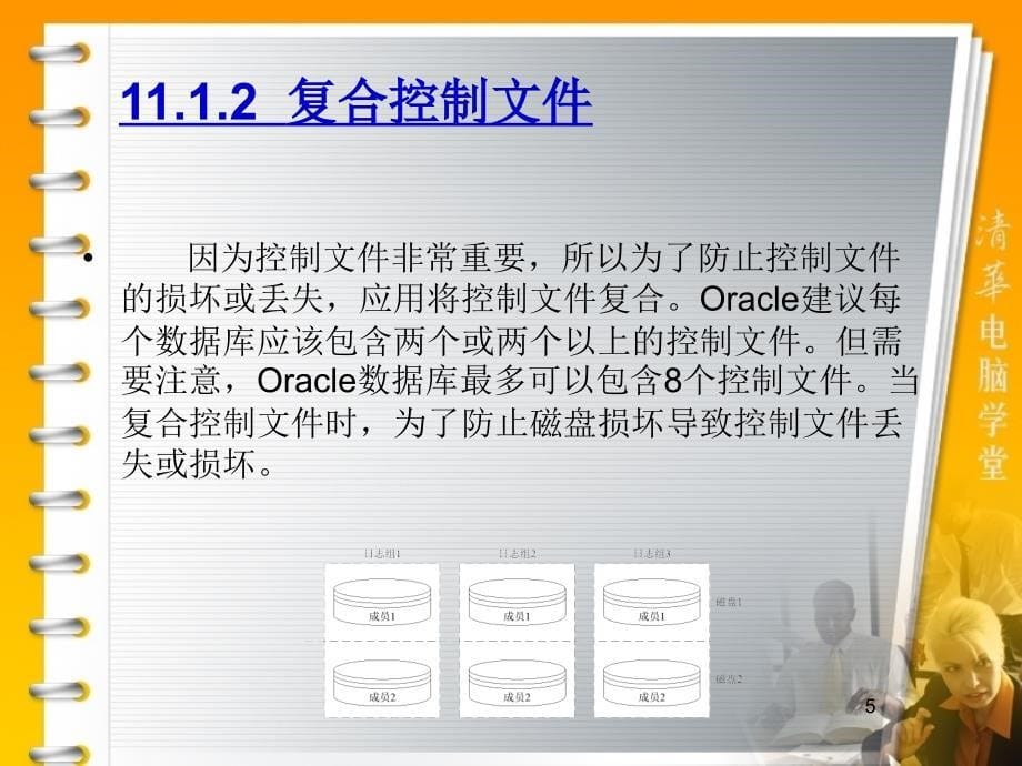 华联学院面向移动商务数据库技术课件第11章控制文件与日志文件的管理_第5页