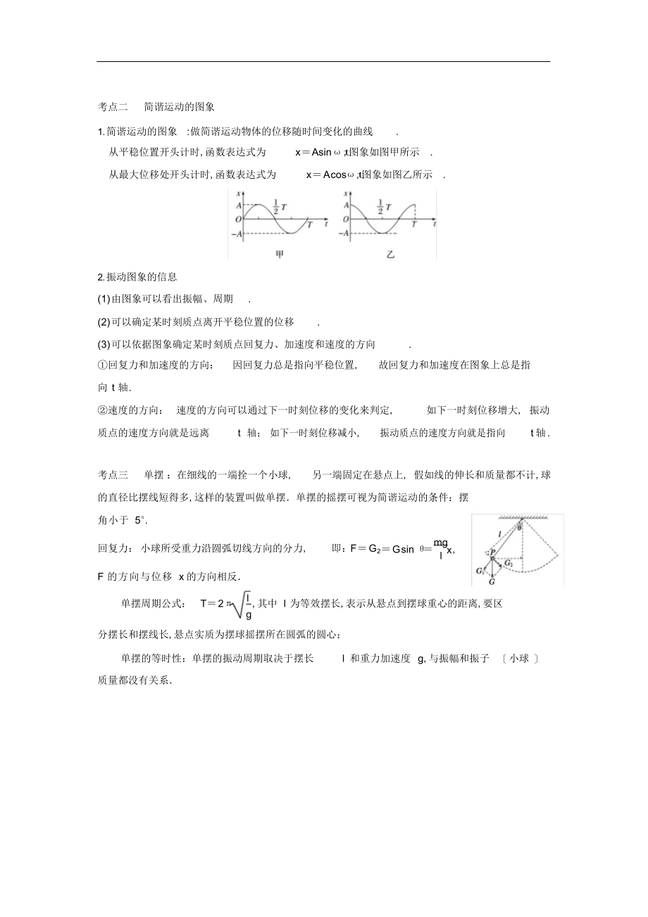 2022年机械振动和机械波知识点总结2_第2页