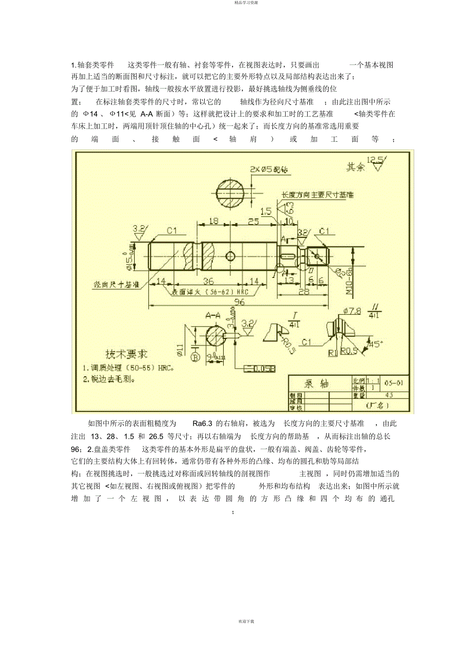 2022年机械设计方案中尺寸标注类知识_第1页