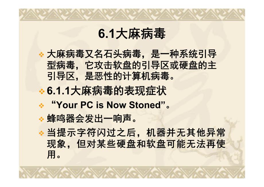 复旦大学信息安全课件第6章典型计算机病毒分析_第2页