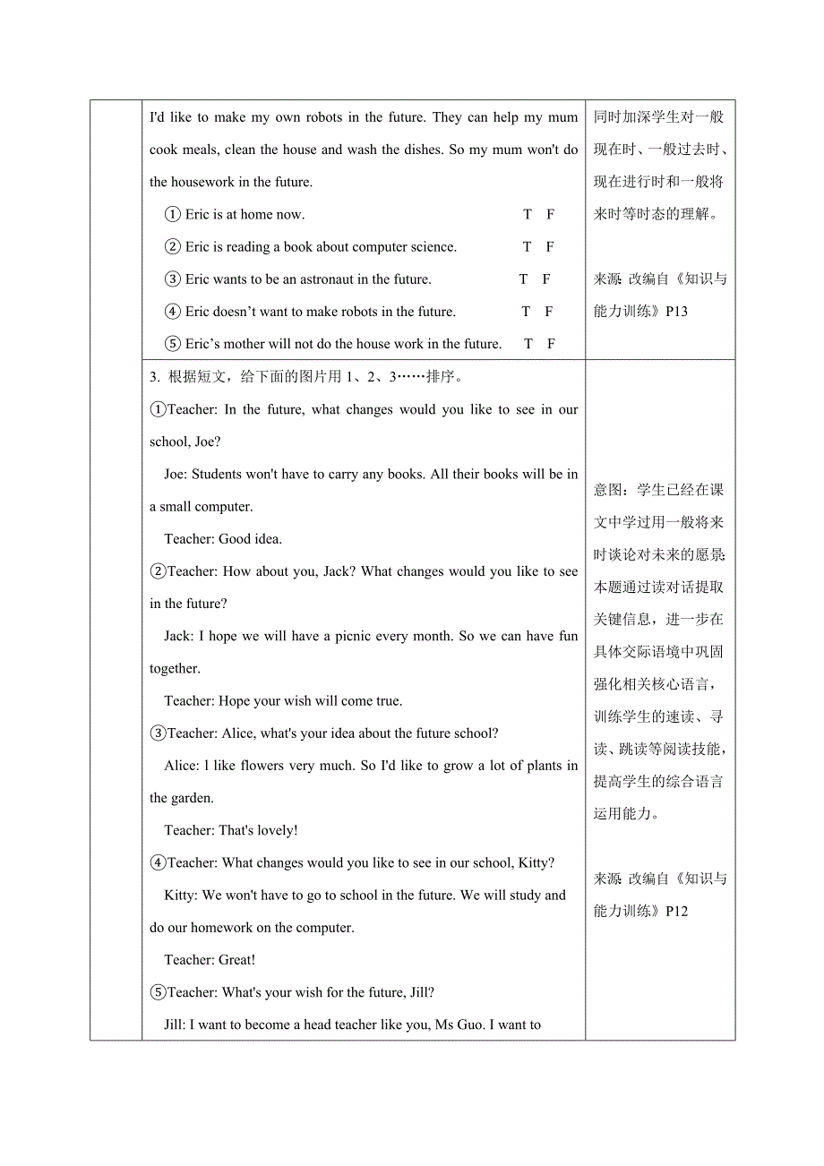 双减作业：沪教版小学英语 六年级下册（第3-4周练习设计）_第3页