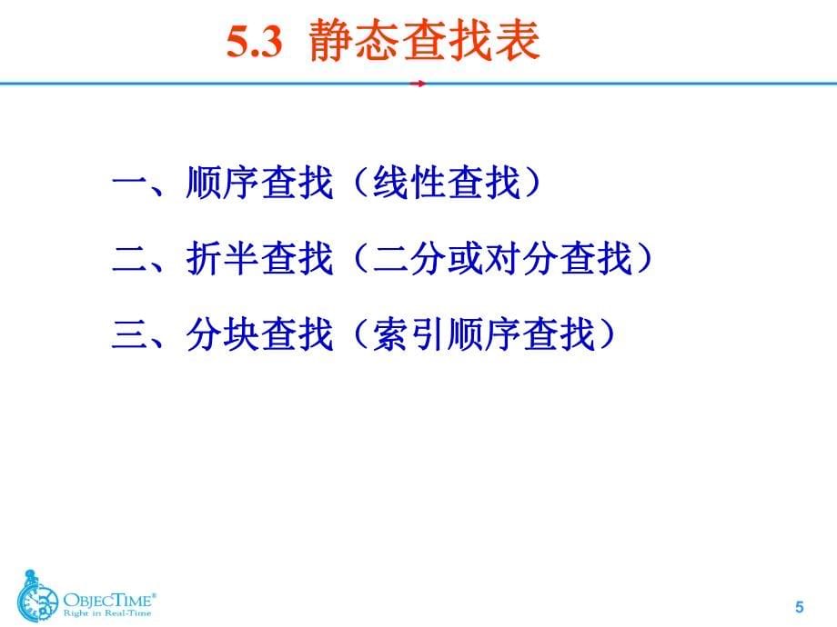 内蒙古大学《算法与数据结构》课件第5章集合与查找_第5页