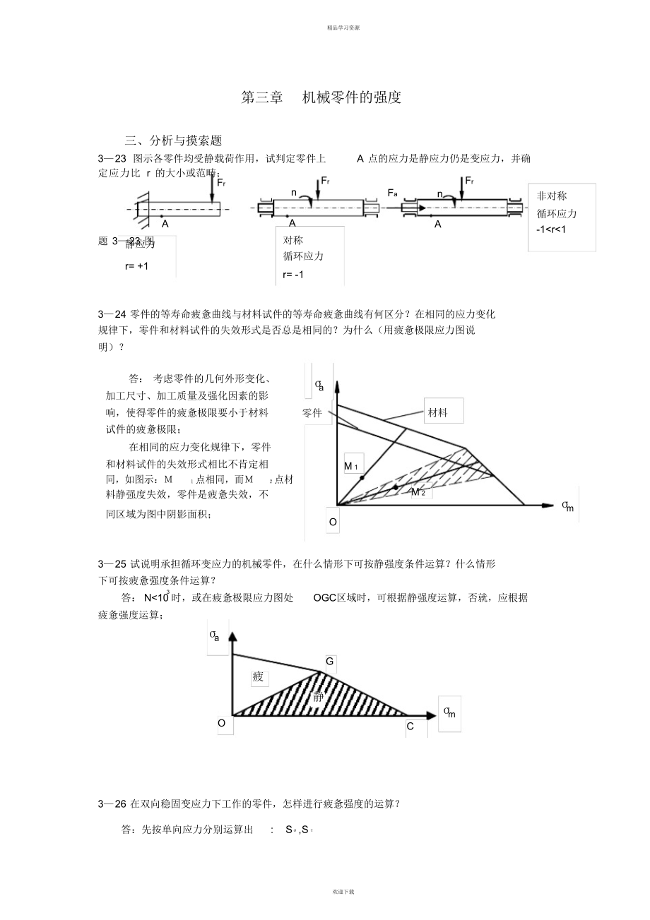 2022年机械设计方案作业3题解_第1页