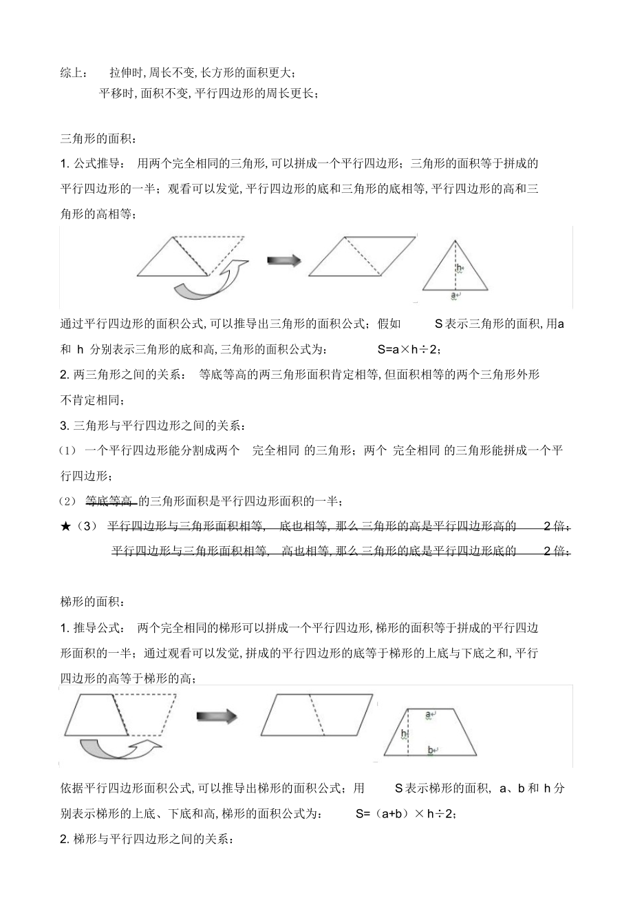 2022年苏教版五级上册数学知识点总结_第2页