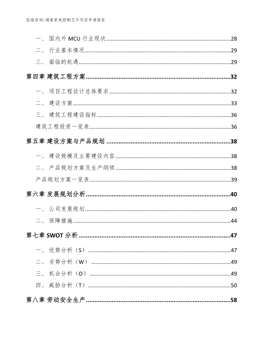 湖南家电控制芯片项目申请报告_参考范文_第3页