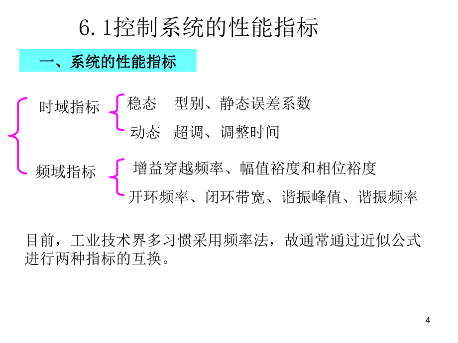 英才学院机械工程控制基础课件06系统的性能指标与校正_第4页