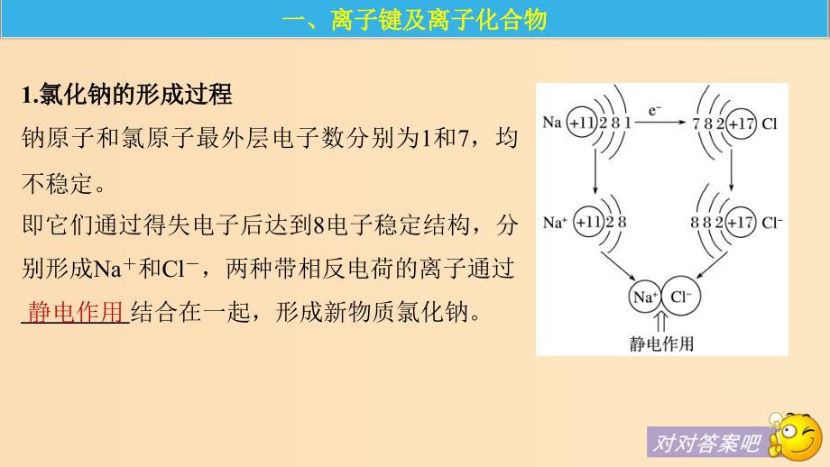 高中化学第一章物质结构元素周期律1.3.1离子键新人教版必修2_第4页