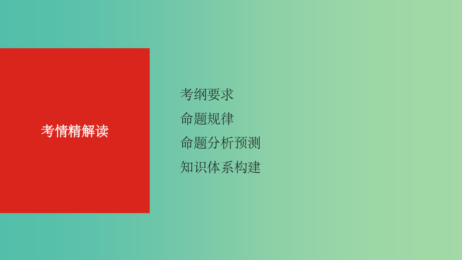 高考地理一轮复习第三单元地球上的大气专题一大气的运动与气压带和风带_第5页