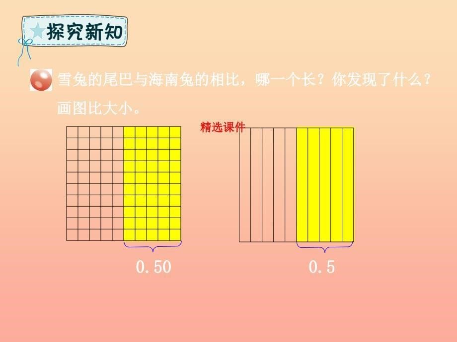 四年级数学下册第5章动物世界_小数的意义和性质第4课时小数大小的比较青岛版六三制_第5页