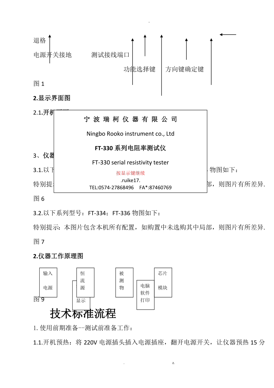 方阻测试仪说明书_第3页