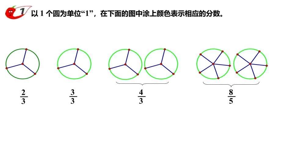 西师大版五年级数学下册二、分数 第3课时 真分数、假分数_第5页