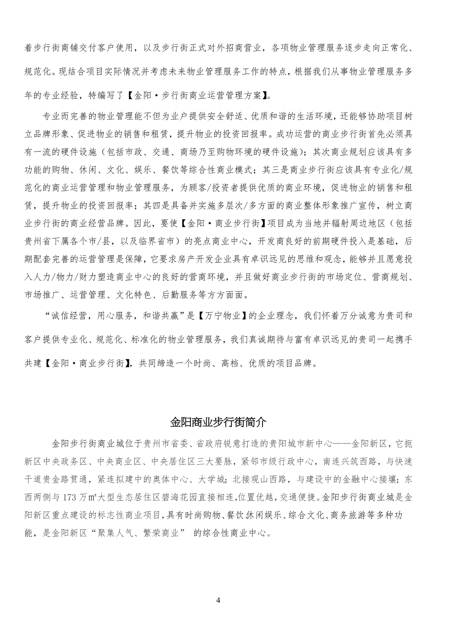 步行街管理运营方案计划_第2页