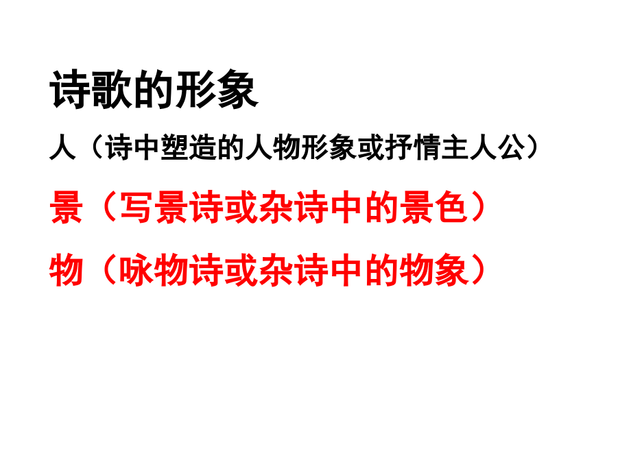 古典诗歌鉴赏专题之诗歌形象——意象ppt课件_第2页