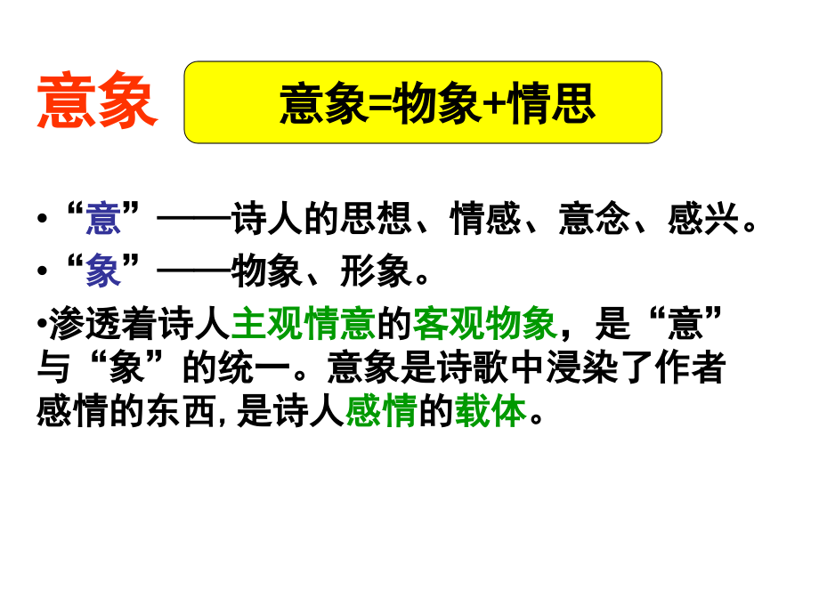 古典诗歌鉴赏专题之诗歌形象——意象ppt课件_第3页