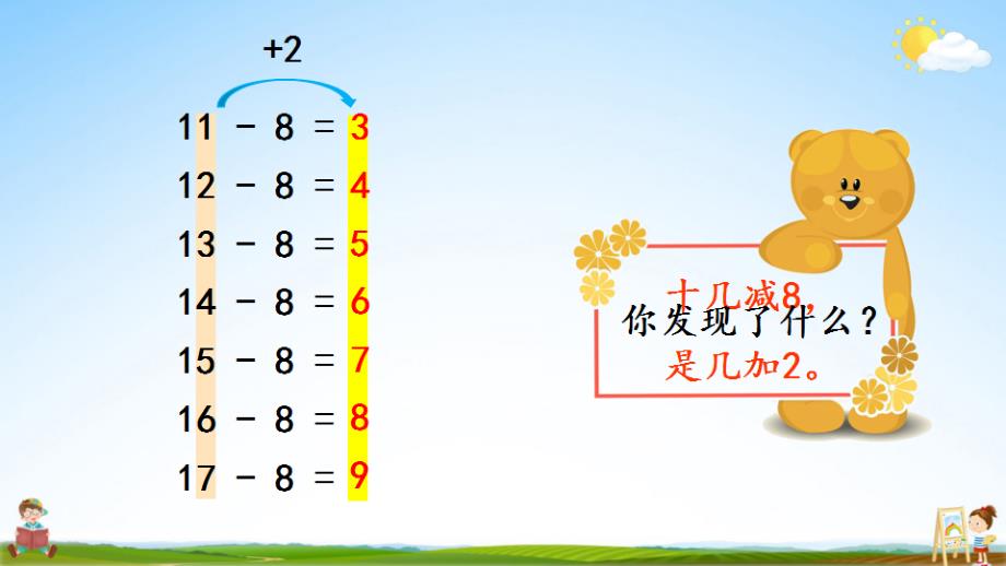 人教版一年级数学下册《2-5 练习三》教学课件PPT优秀公开课_第3页