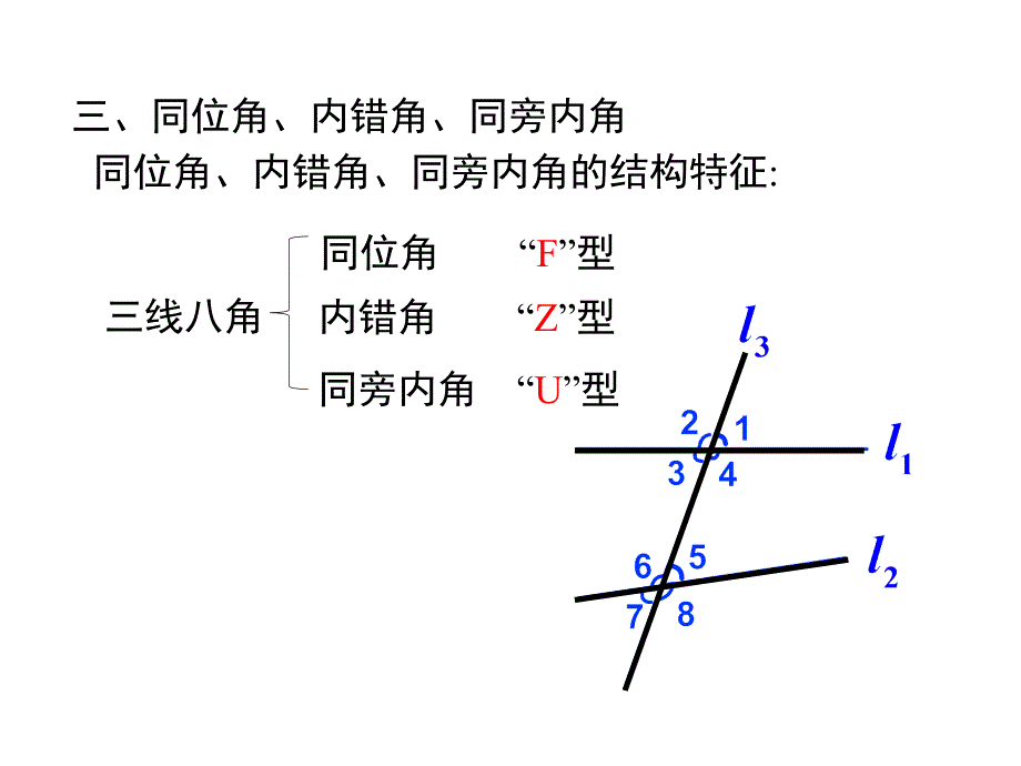 北师版数学七年级下册教学课件相交线与平行线小结与复习_第4页