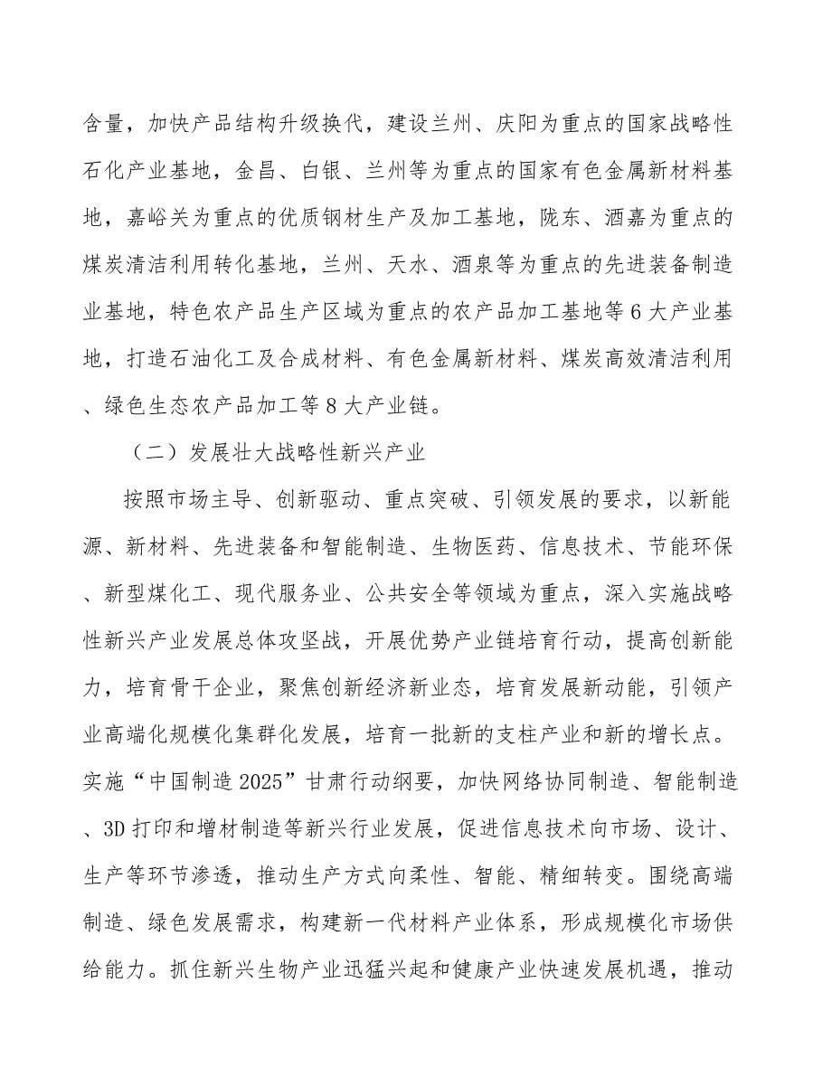 熔盐储能公司企业战略方案_范文_第5页