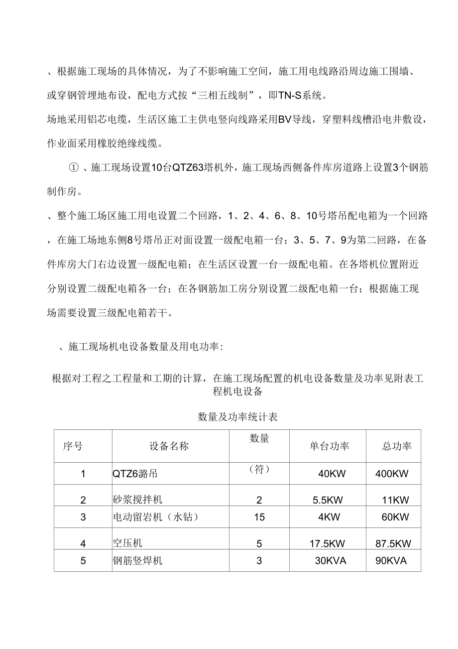 《工程临水临电施工方案》_第3页