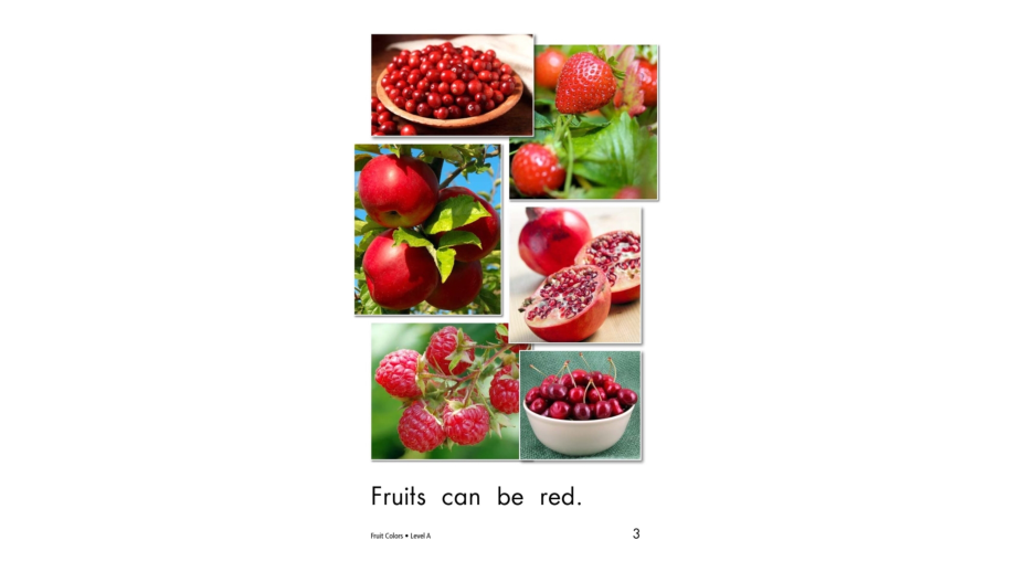 英文绘本故事之Fruit Colors_第2页