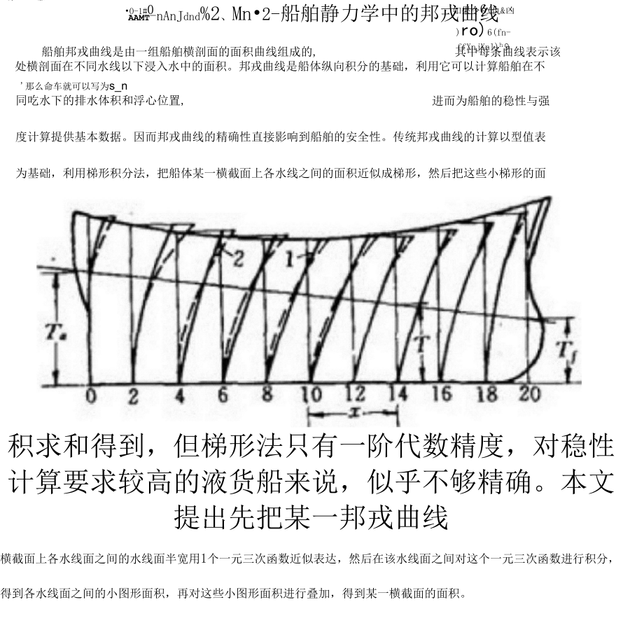 《数值分析大作业三次样条插值在船舶邦戎曲线中的应用》_第3页