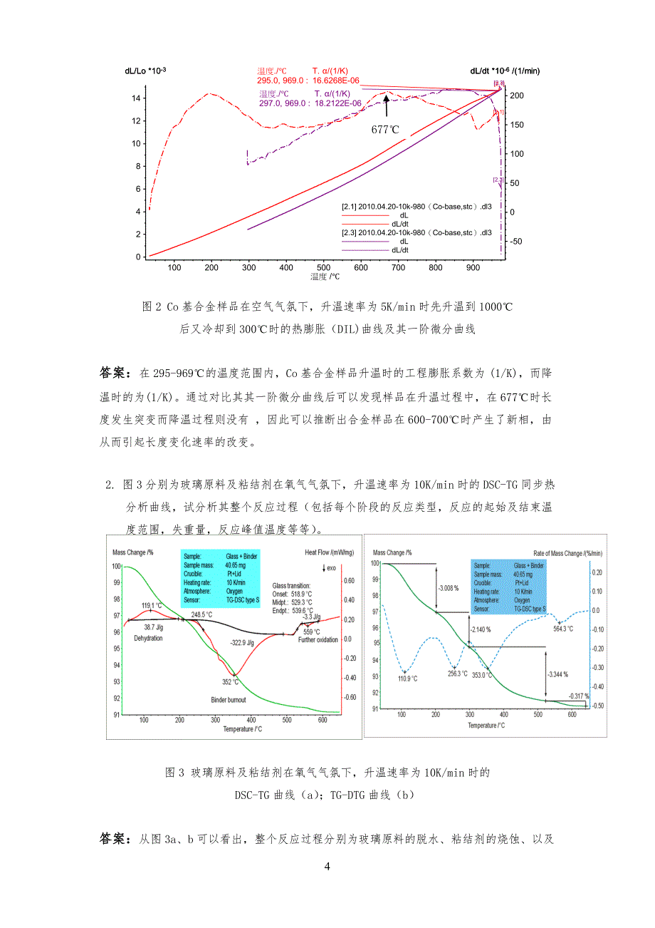 热分析习习题_第4页