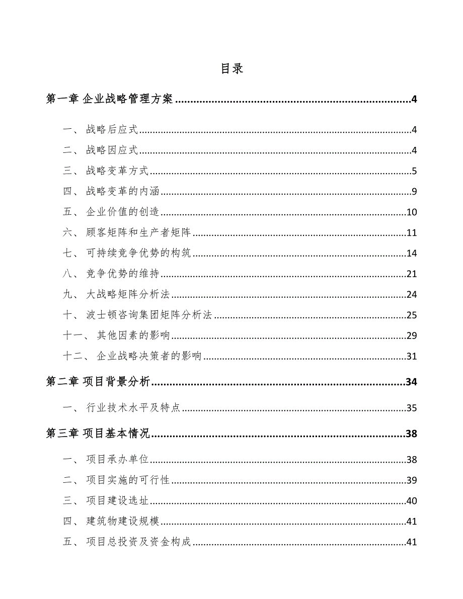 精细化学品公司企业战略管理方案（范文）_第2页